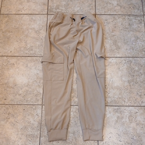 abercrombie kids Other - Abercrombie Kids Tan Joggers Size 15/16
